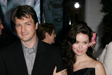 September 22, 2005 Universal City, Ca. Nathan Fillion and Summer Glau LA Premiere of ' Serenity ' Universal City Cinemas Photo © Jim Smeal/BEImages